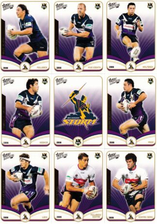 2006 NRL Invincible Base Team Set - Melbourne Storm