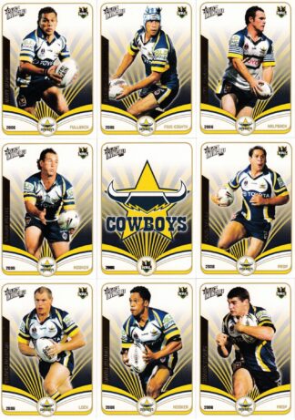 2006 NRL Invincible Base Team Set - North QLD Cowboys