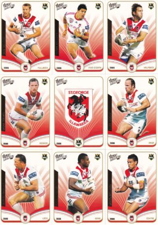2006 NRL Invincible Base Team Set - St George Dragons