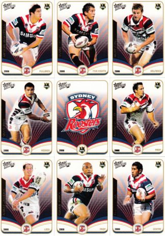 2006 NRL Invincible Base Team Set - Sydney Roosters