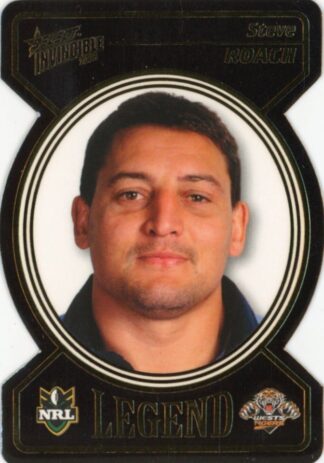 2006 NRL Invincible Legend Die Cut - LDC06 Steve Roach Balmain Tigers