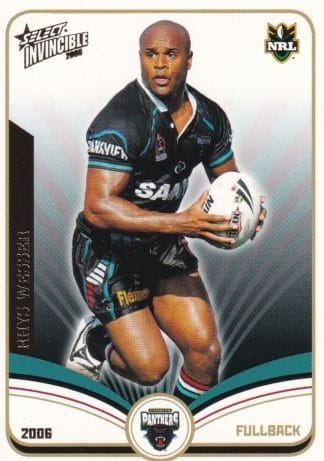 2006 NRL Invincible Common Card - Base 112 Rhys Wesser Penrith Panthers