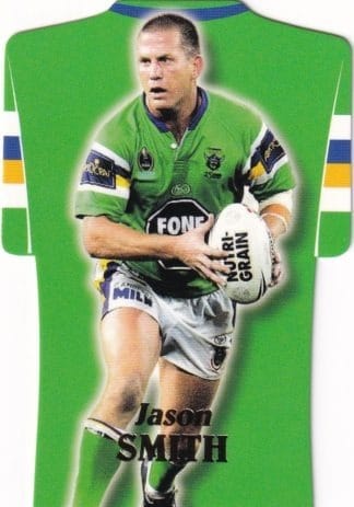 2006 NRL Invincible Die Cut Jersey - DC14 Jason Smith Canberra Raiders