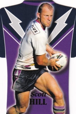 2006 NRL Invincible Die Cut Jersey - DC32 Scott Hill Melbourne Storm