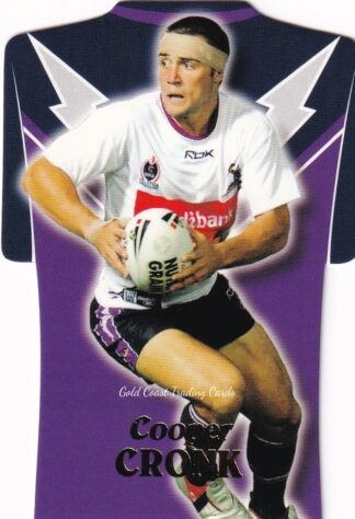 2006 NRL Invincible Die Cut Jersey - DC33 Cooper Cronk Melbourne Storm