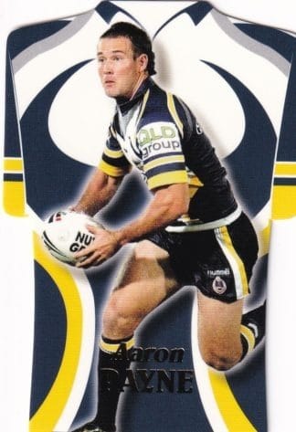 2006 NRL Invincible Die Cut Jersey - DC46 Aaron Payne North Qld Cowboys
