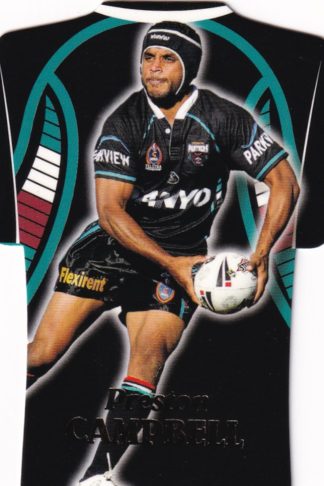 2006 NRL Invincible Die Cut Jersey - DC56 Preston Campbell Penrith Panthers