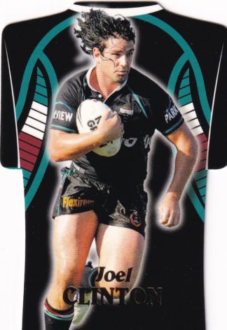 2006 NRL Invincible Die Cut Jersey - DC59 Joel Clinton Penrith Panthers