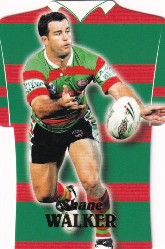 2006 NRL Invincible Die Cut Jersey - DC70 Shane Walker South Sydney Rabbitohs