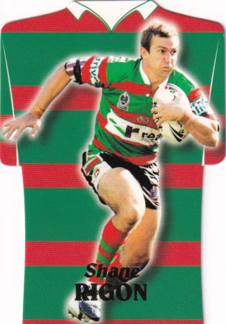 2006 NRL Invincible Die Cut Jersey - DC72 Shane Rigon South Sydney Rabbitohs