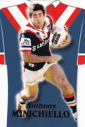 2006 NRL Invincible Die Cut Jersey - DC73 Anthony Minichiello Sydney Roosters