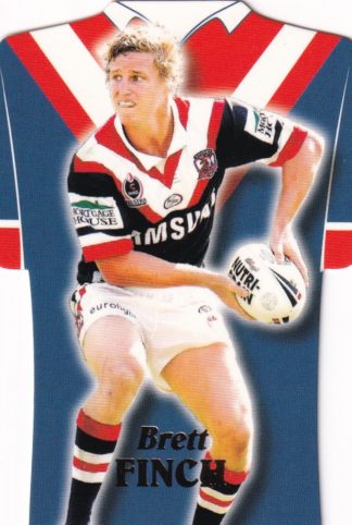 2006 NRL Invincible Die Cut Jersey - DC75 Brett Finch Sydney Roosters