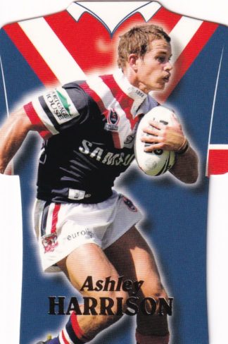 2006 NRL Invincible Die Cut Jersey - DC78 Ashley Harrison Sydney Roosters