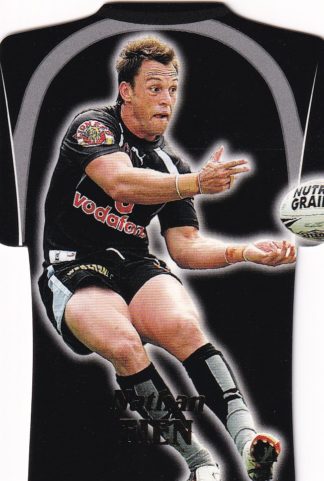 2006 NRL Invincible Die Cut Jersey - DC82 Nathan Fien Warriors