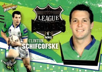 2006 NRL Invincible League Leader - CC03 Clinton Schifcofske Canberra Raiders