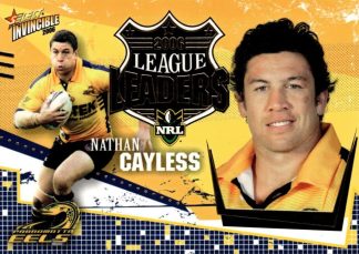2006 NRL Invincible League Leader - CC09 Nathan Cayless Parramatta Eels