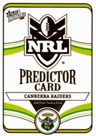 2006 NRL Invincible Premiership Predictor - PC03 Canberra Raiders