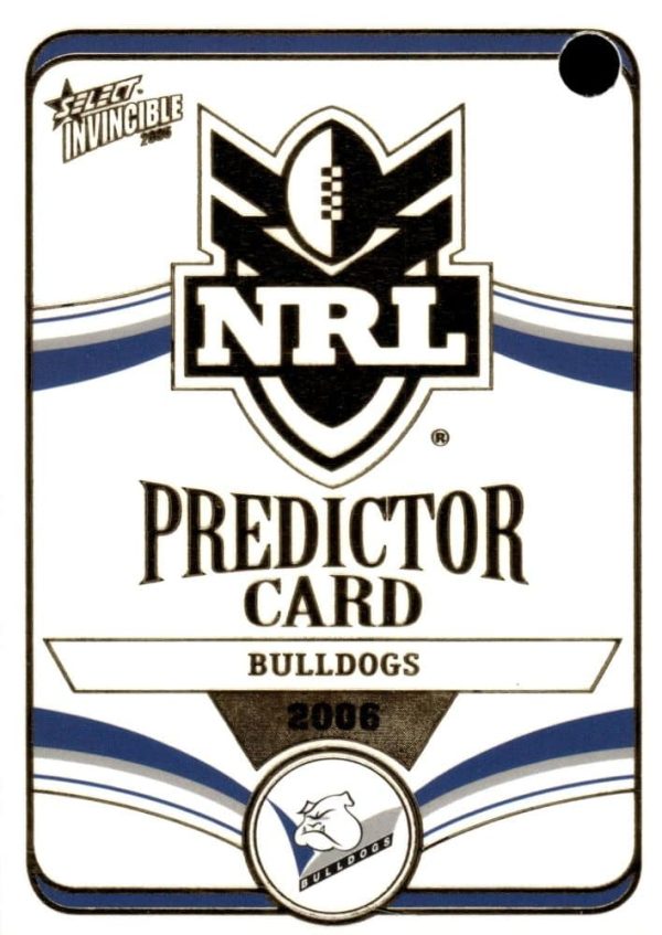 2006 NRL Invincible League Leader - CC02 Andrew Ryan Canterbury Bulldogs - Image 2