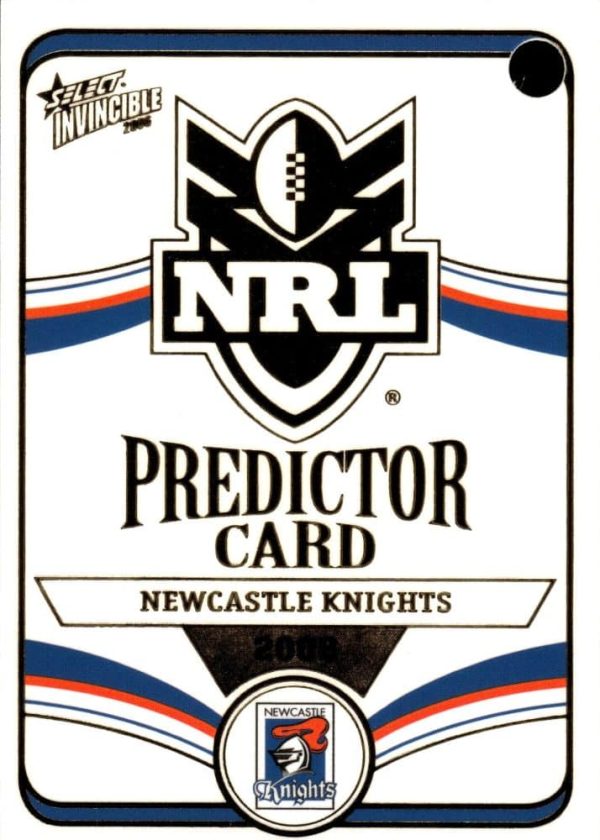 2006 NRL Invincible League Leader - CC07 Andrew Johns Newcastle Knights - Image 2