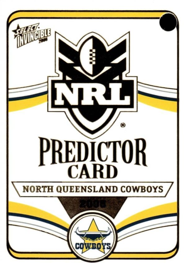 2006 NRL Invincible League Leader - CC08 Travis Norton North Qld Cowboys - Image 2