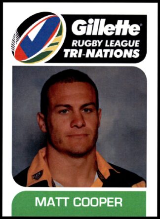 2006 RL Cardz Tri-Nations Australia - 04 Matt Cooper