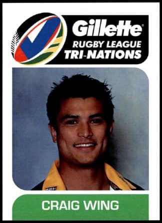 2006 RL Cardz Tri-Nations Australia - 26 Craig Wing