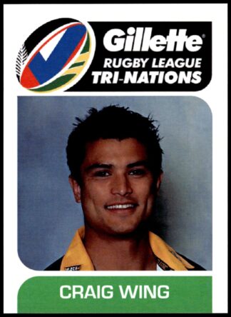 2006 RL Cardz Tri-Nations Australia - 26 Craig Wing