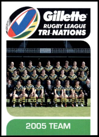 2006 RL Cardz Tri-Nations Australia - 28 Team Photo