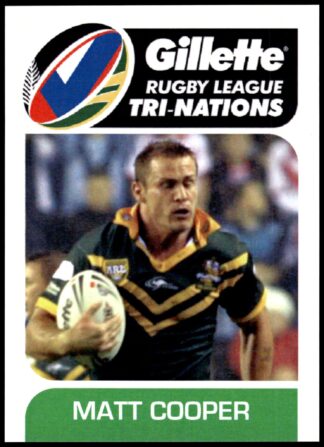 2006 RL Cardz Tri-Nations Australia - 30 Matt Cooper