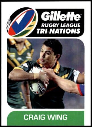 2006 RL Cardz Tri-Nations Australia - 38 Craig Wing