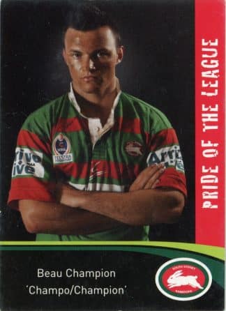 2006 NRL South Sydney Promotional Set - Base 01 Beau Champion South Sydney Rabbitohs