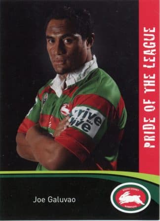 2006 NRL South Sydney Promotional Set - Base 04 Joe Galuvao South Sydney Rabbitohs