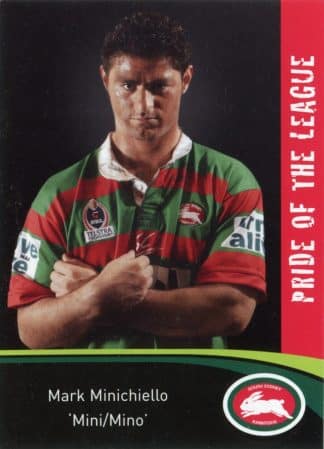 2006 NRL South Sydney Promotional Set - Base 14 Mark Minichiello South Sydney Rabbitohs