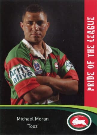 2006 NRL South Sydney Promotional Set - Base 15 Michael Moran South Sydney Rabbitohs