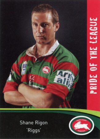 2006 NRL South Sydney Promotional Set - Base 17 Shane Rigon South Sydney Rabbitohs