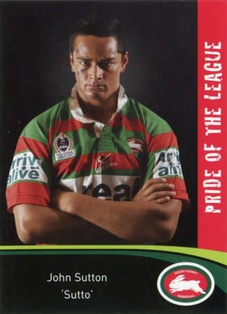 2006 NRL South Sydney Promotional Set - Base 20 John Sutton South Sydney Rabbitohs