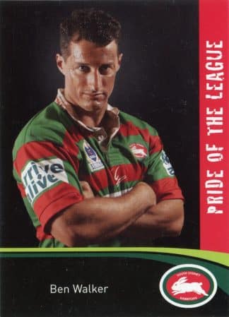 2006 NRL South Sydney Promotional Set - Base 21 Ben Walker South Sydney Rabbitohs