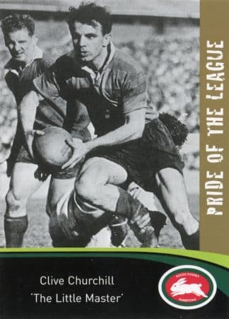 2006 NRL South Sydney Promotional Set - Base 27 Clive Churchill South Sydney Rabbitohs