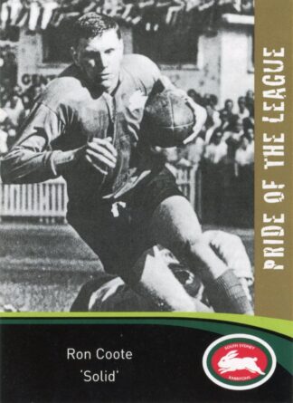 2006 NRL South Sydney Promotional Set - Base 28 Ron Coote South Sydney Rabbitohs