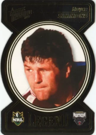 2006 NRL Invincible Legend Die Cut - LDC08 Royce Simmons Penrith Panthers
