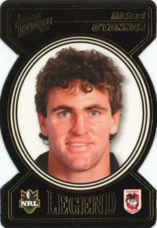 2006 NRL Invincible Legend Die Cut - LDC10 Michael O'Connor St George Dragons