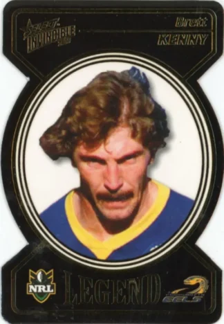 2006 NRL Invincible Legend Die Cut - LDC11 Brett Kenny Parramatta Eels