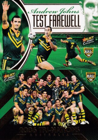 2007 NRL Champions Case Cards