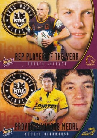 2007 NRL Champions Medal Winners