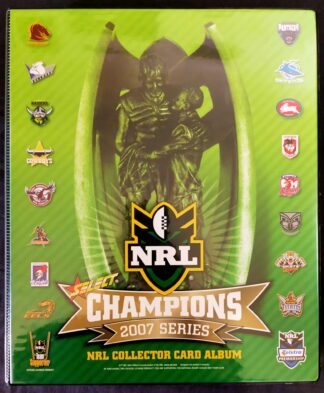 2007 NRL Champions Album With Full Base Set - 195 Common Cards
