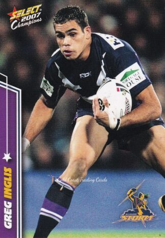 2007 NRL Champions Common Card - Base 079 Greg Inglis Melbourne Storm