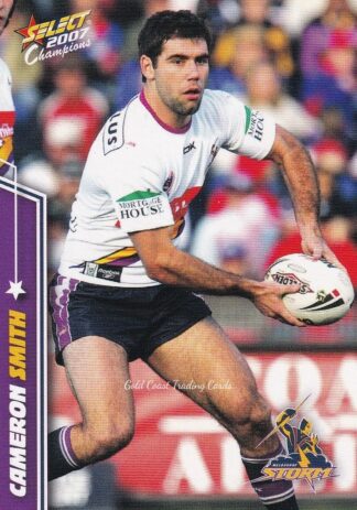 2007 NRL Champions Common Card - Base 083 Cameron Smith Melbourne Storm