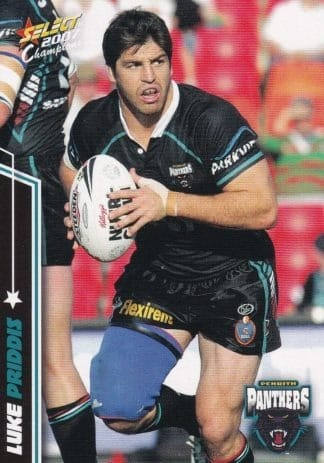 2007 NRL Champions Common Card - Base 131 Luke Priddis Penrith Panthers