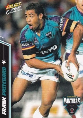 2007 NRL Champions Common Card - Base 132 Frank Pritchard Penrith Panthers