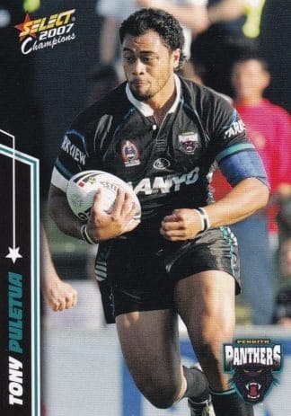 2007 NRL Champions Common Card - Base 133 Tony Puletua Penrith Panthers